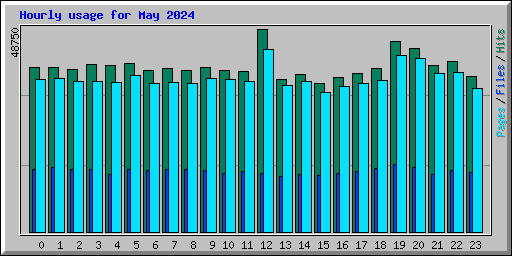 Hourly usage for May 2024